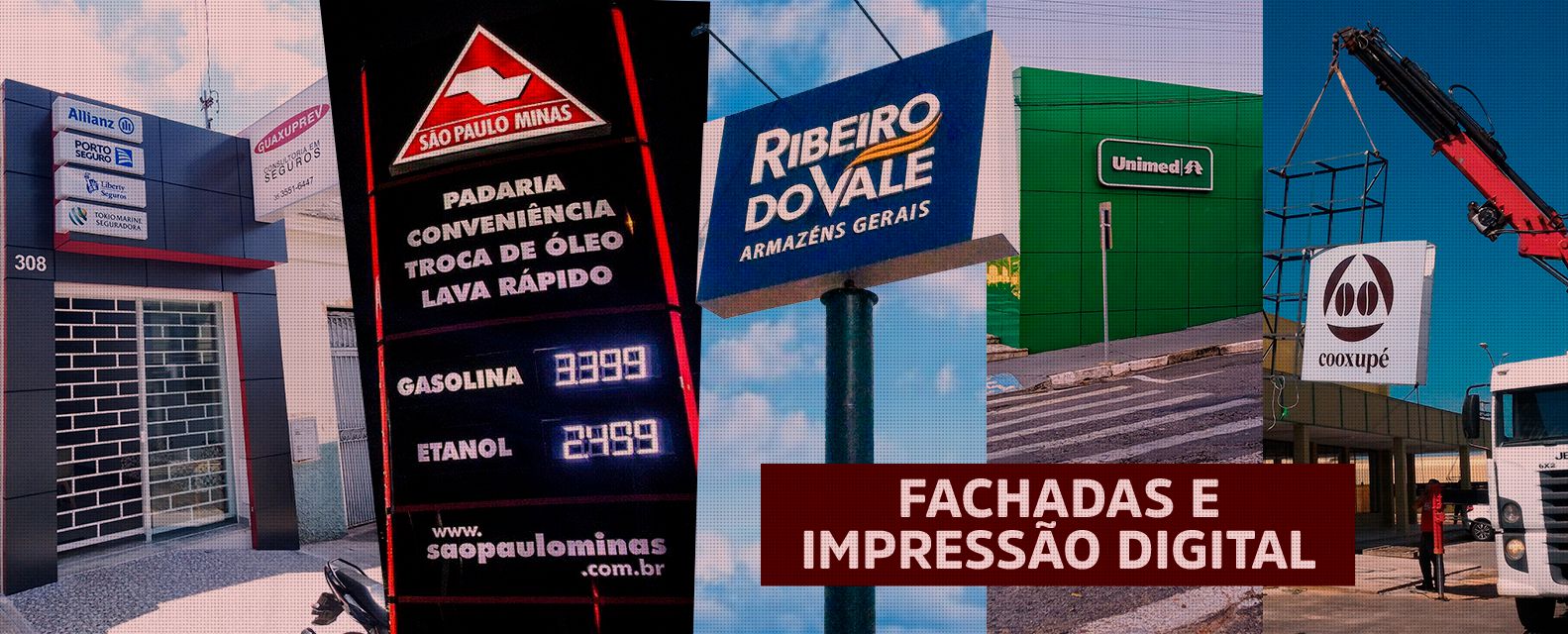 painéis - banner - fachadas em acm
